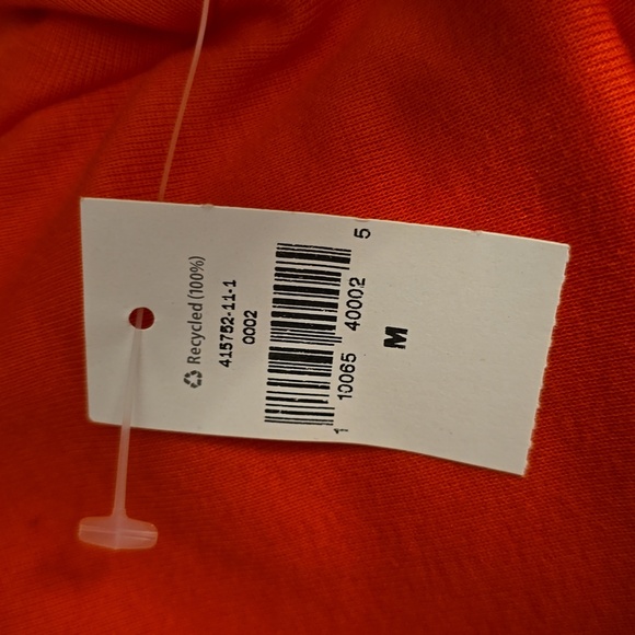 NWT, Gap, Orange, long sleeve tee, size M - Picture 4 of 4